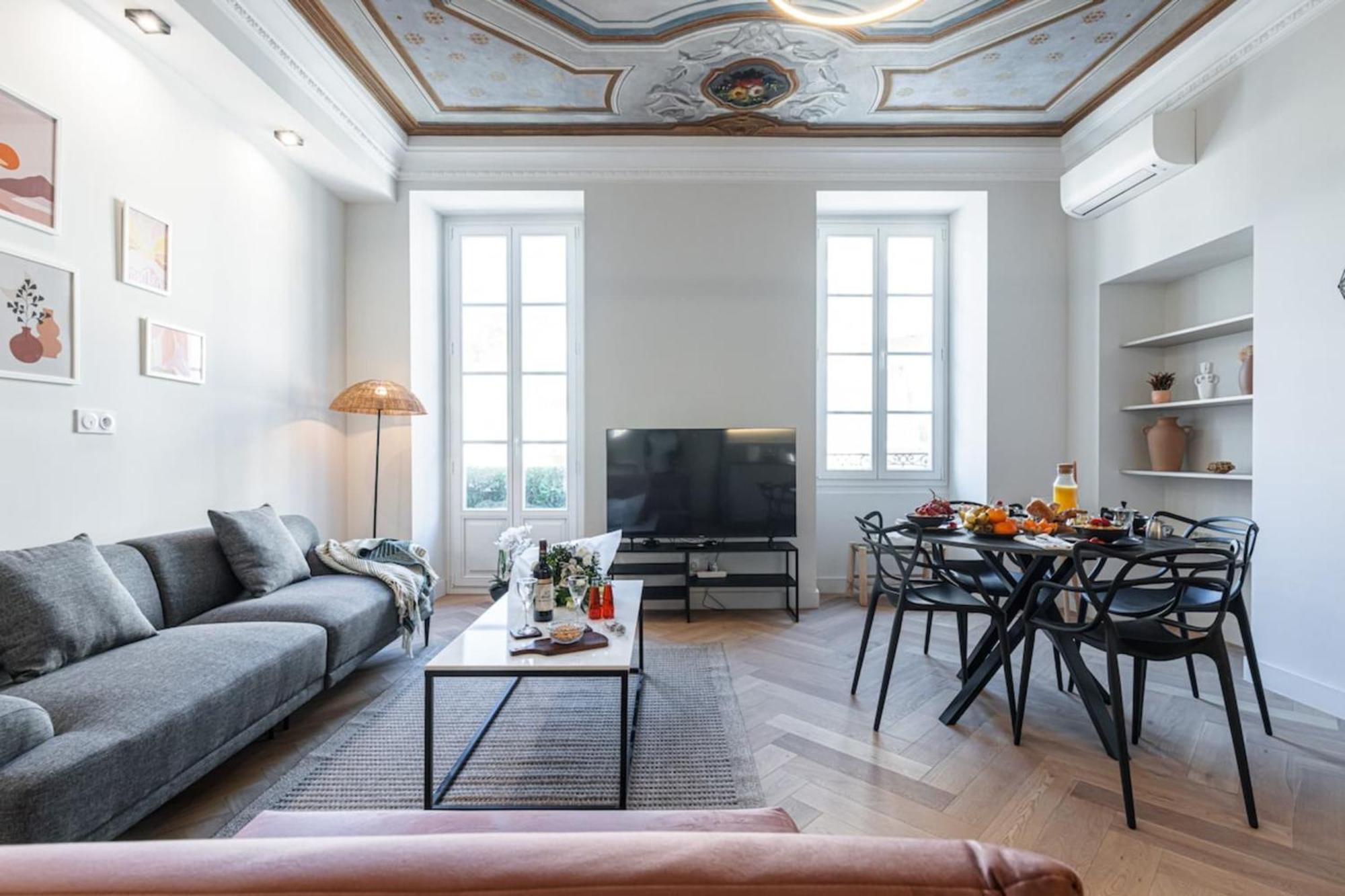 Philibert - Traditional Apart With Historical Fresco นีซ ภายนอก รูปภาพ